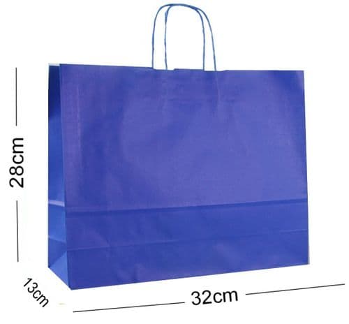 Royal Blue Landscape Gift Bag