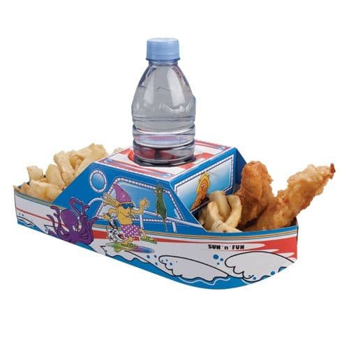 Sun 'n' Fun Speedboat Combi Meal Party Box Tray
