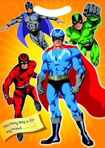 Superhero Party Loot Bag