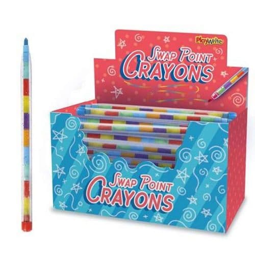 SWAP SWOP POINT CRAYONS STACKER PENCILS