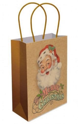 Traditional Santa Paper Gift Bags