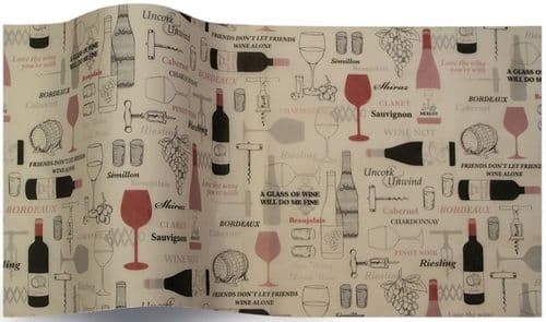 Wine Not Wine - Bottle Print Tissue Paper