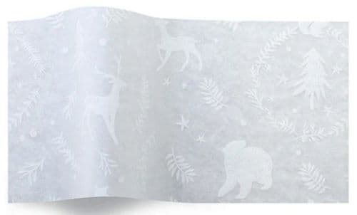 Woodland Animal Print Tissue Paper