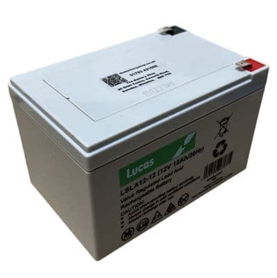 LSLA12-12 Lucas VRLA AGM Standby Battery 12v 12Ah