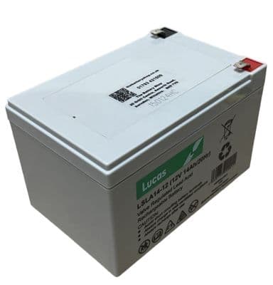 LSLA14-12 Lucas VRLA AGM Standby Battery 12v 14Ah