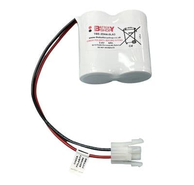 TBS 2DH4-0LA3 Ni-Cd 2.4v 4.0Ah Emergency Lighting Battery Pack