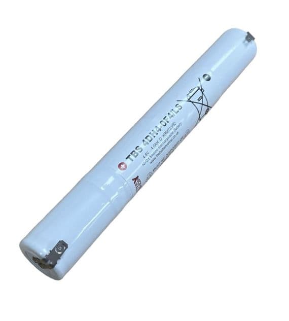 TBS 4DH4-0F4/LS Ni-Cd 4.8v 4.0Ah Emergency Lighting Battery Pack