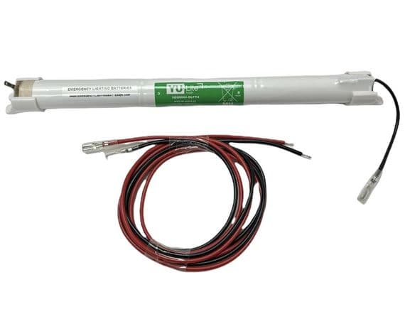 TBS-B903 Ni-Mh 3.6v 4.0Ah Emergency Lighting Battery Pack (with Leads and End Caps)