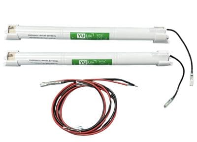 TBS-B906 Ni-Mh 7.2v 4.0Ah Emergency Lighting Battery Pack (with Leads and End Caps)