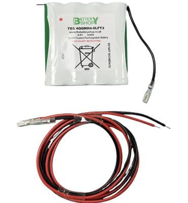 TBS-B914 Ni-Mh 4.8v 4.0Ah Emergency Lighting Battery Pack (with Lead set)
