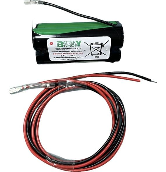 TBS-B963 Ni-Mh 3.6v 4.0Ah Emergency Lighting Battery Pack (with Lead set)