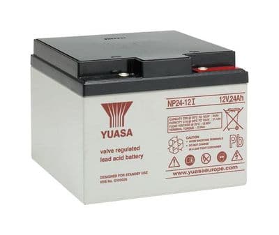 Yuasa NP24-12i VRLA Rechargeable Battery 12v 24Ah