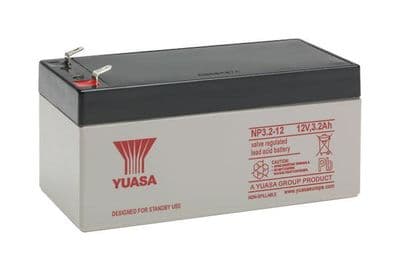 Yuasa NP3.2-12 VRLA Rechargeable Battery 12v 3.2Ah