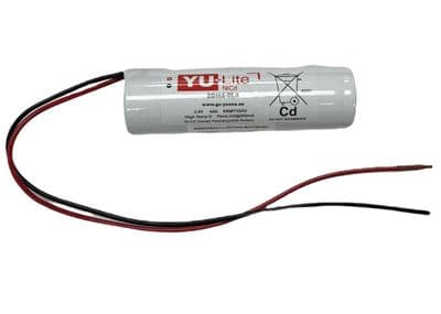 Yuasa YU-Lite Ni-Cd 2DH4-0L4 2.4v 4.0Ah Emergency Lighting Battery Pack