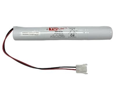Yuasa YU-Lite Ni-Cd 4DH4-0LA4 4.8v 4.0Ah Emergency Lighting Battery Pack