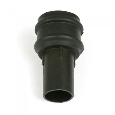105mm Round Plain Coupler - Cast Iron Effect