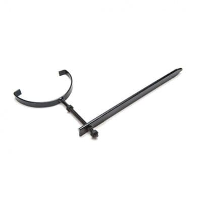 112mm Deepflow Rise & Fall Bracket - Cast Iron Effect