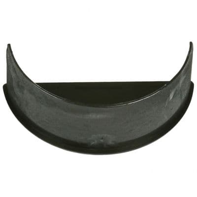 112mm Round Internal Stopend - Cast Iron Effect