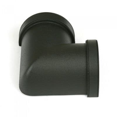 115m Deepflow Gutter Angle - Cast Iron Effect