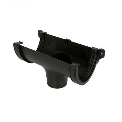 115m Deepflow Running Outlet - Cast Iron Effect