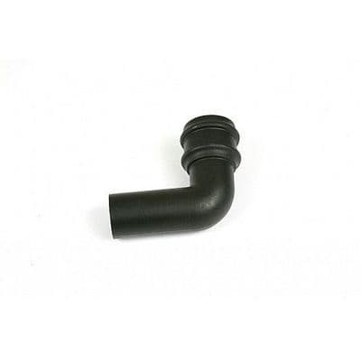 68mm Round Spigot Bend - Cast Iron Effect