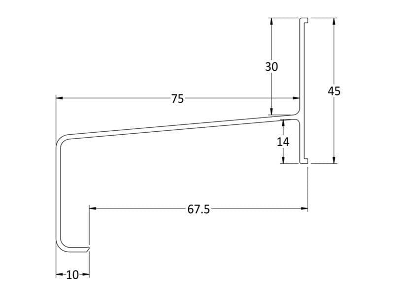 Aluminium Drip Trim