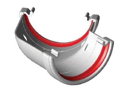 Half Round Gutter Angle