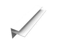 Hollow Soffit uPVC F-Trim/Wall Trim