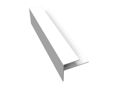 Hollow Soffit uPVC F-Trim/Wall Trim