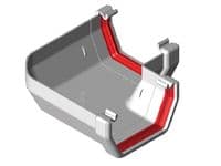 Square Gutter Angle