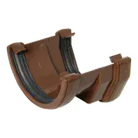 Square to Half Round Gutter Adaptor