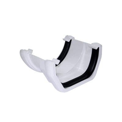 Square to Half Round Gutter Adaptor