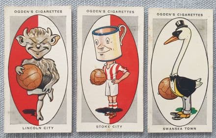 "AFC Nicknames", Ogden's (1933, 3 of 50)