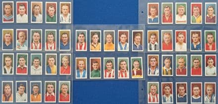 "Association Footballers", WD & HO Wills (1939, 50 of 50)