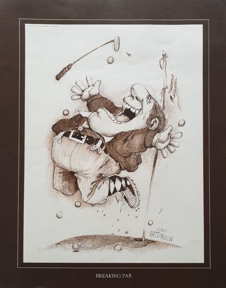 "Breaking Par" Gary Patterson Print