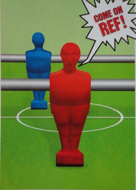 "Come On Ref!" Postcard