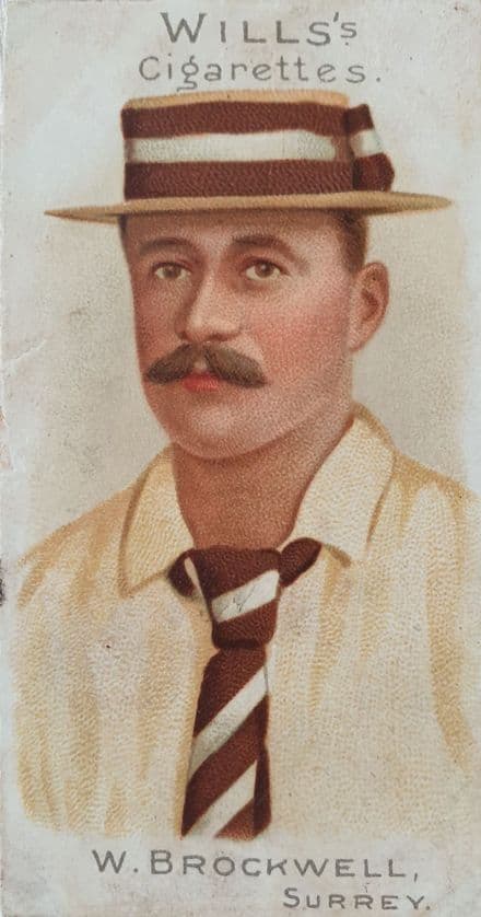 "Cricketer Series" WD & HO Wills (1901, W Brockwell)