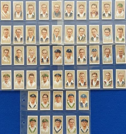 "Cricketers, 1934" John Player (50 of 50)