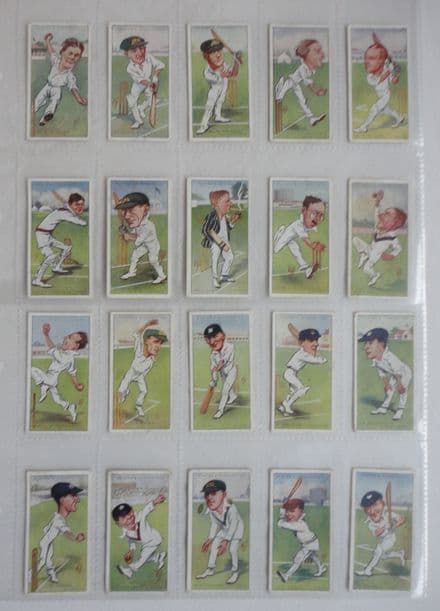 "Cricketers, Caricatures by RIP" John Player (1926, 50 of 50)