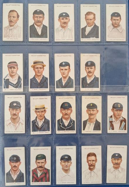 "Cricketers" WD & HO Wills (1908, 19 of 50)