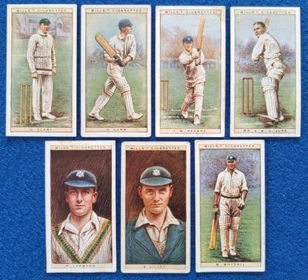 "Cricketers" WD & HO Wills (1928, 7 of 50)