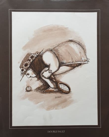 "Double Fault" Gary Patterson Print