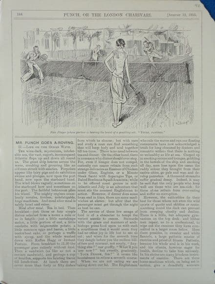 "Fair Player" DL Ghilchik B&W (Punch, 1925 Aug 12th)