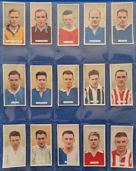 "Famous Footballers", Carreras (1935, 15 of 48)