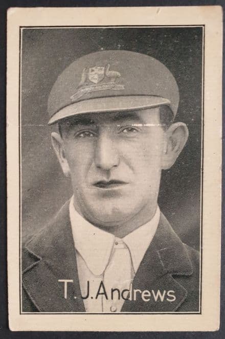 "Famous Test Match Cricketers" Triumph (1926, TJE Andrews)