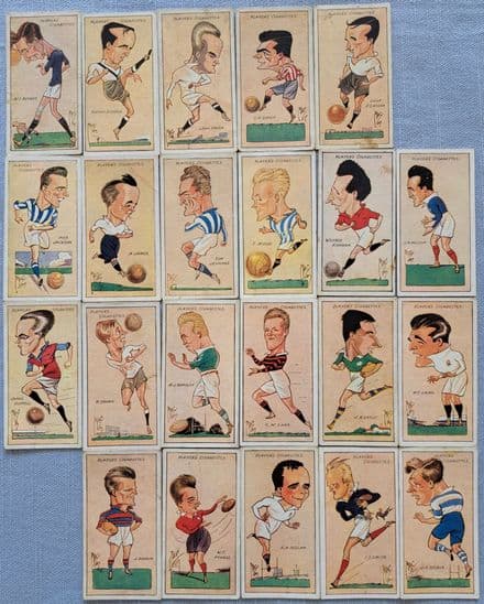 "Footballers Caricatures by MAC" John Player (1927, 22 of 50)