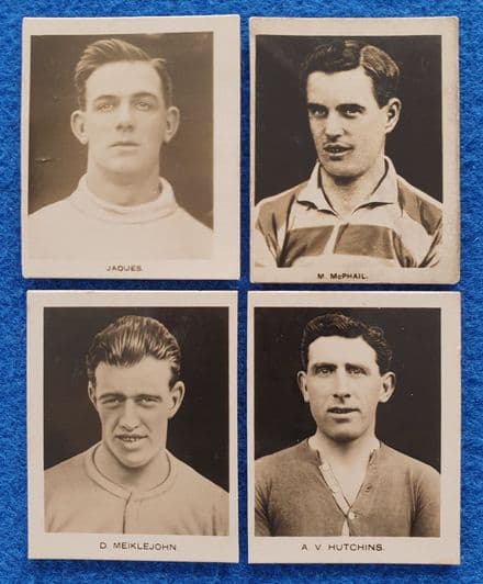 "Footballers", Nelson Lee Library (1922, 4 cards)