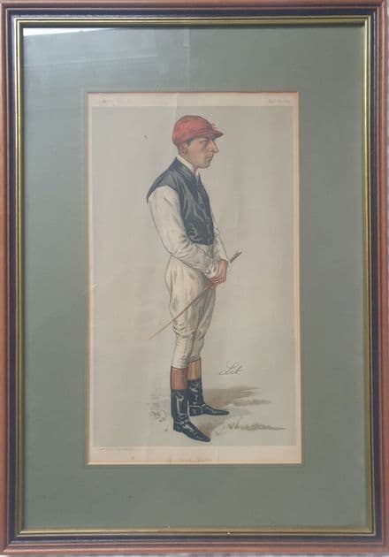 "Fred Webb" Coloured Vanity Fair (LIB) Print