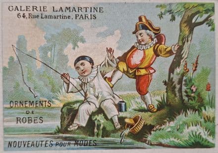 "Galerie Lamartine" (Fishing) Card