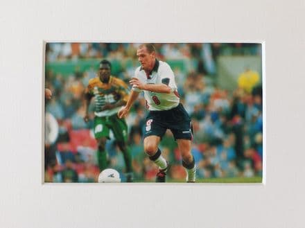 "Gascoigne on the Ball" Card